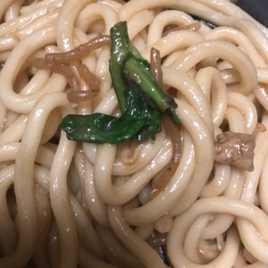 すき焼きのシメに！すき焼き煮込みうどん